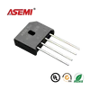 RS608 [ASEMI] 6amp 800V , KBU-4 Through Hole bridge rectifier , Various of types