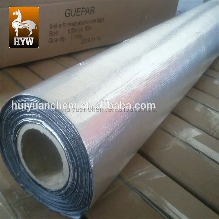 
high polymer building material self adhesive bitumen waterproofing membrane 