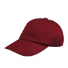 Cotton soft deep wine dad hat kpop unconstructed floppy baseball cap