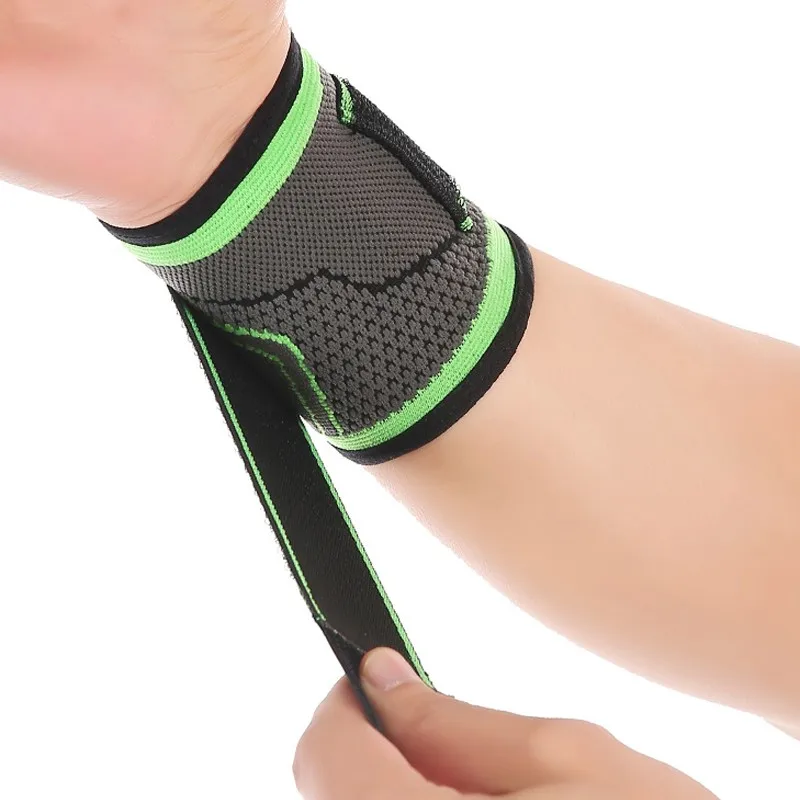 Professional Wristband Sports Safety Adjustable Wrist Support Gym Carpal Badminton Tennis Wrist