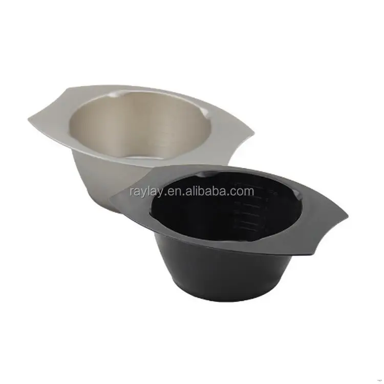 

Professional hair salon plastic quality hair dye bowl hair mixing bowl, Assorted color