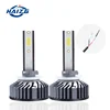Factory wholesale 2sides F2 car led head light F2 cob chip auto part bulb lamp Auto Lighting System h4 h7 headlight