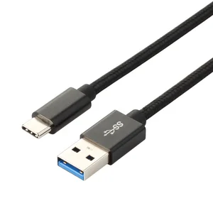 3.0 Type to Type C Braided Charging Cable