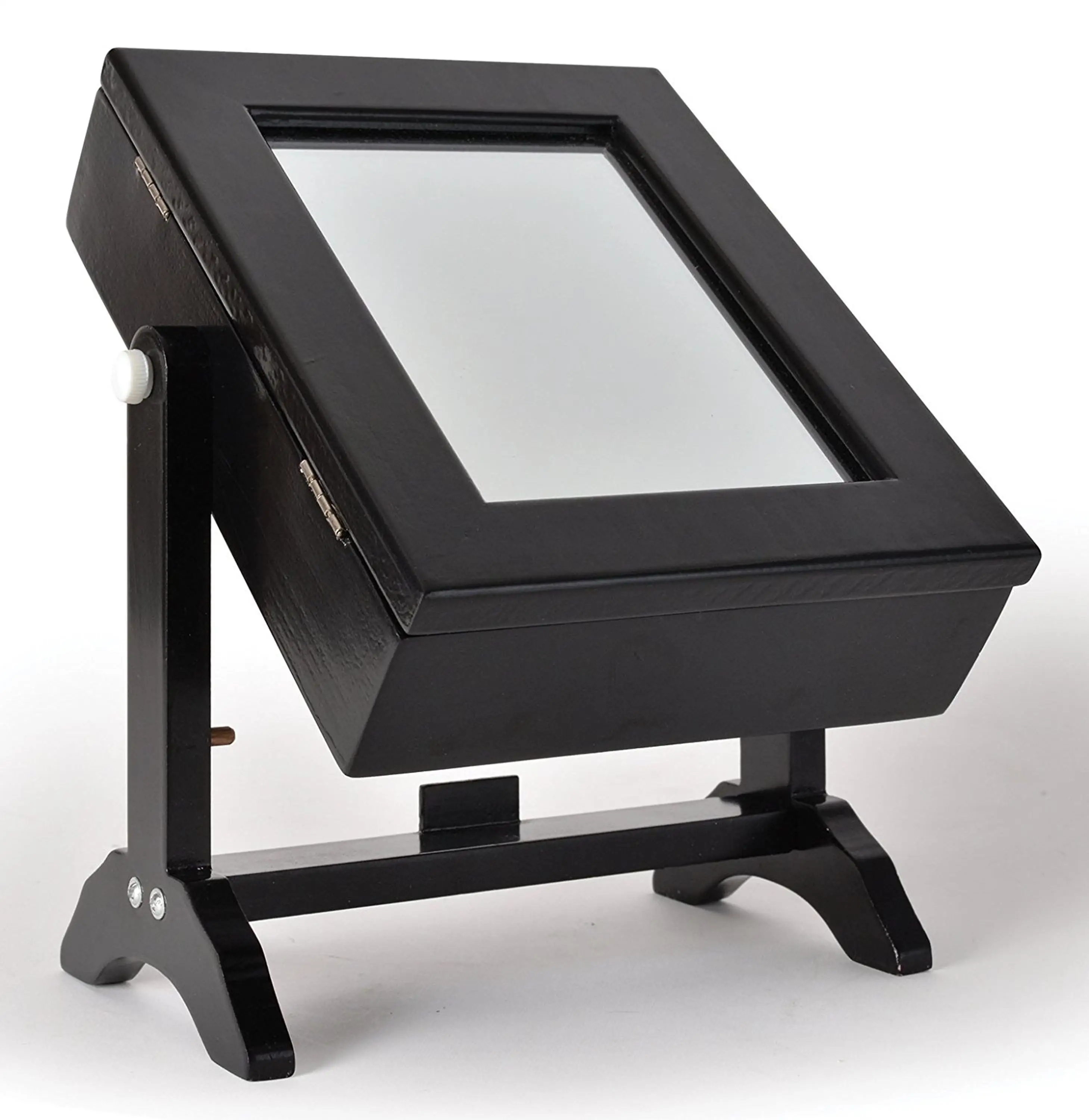 Jewelry Mirror Standing Organizer&holder Jewellery Box Mirror Stand