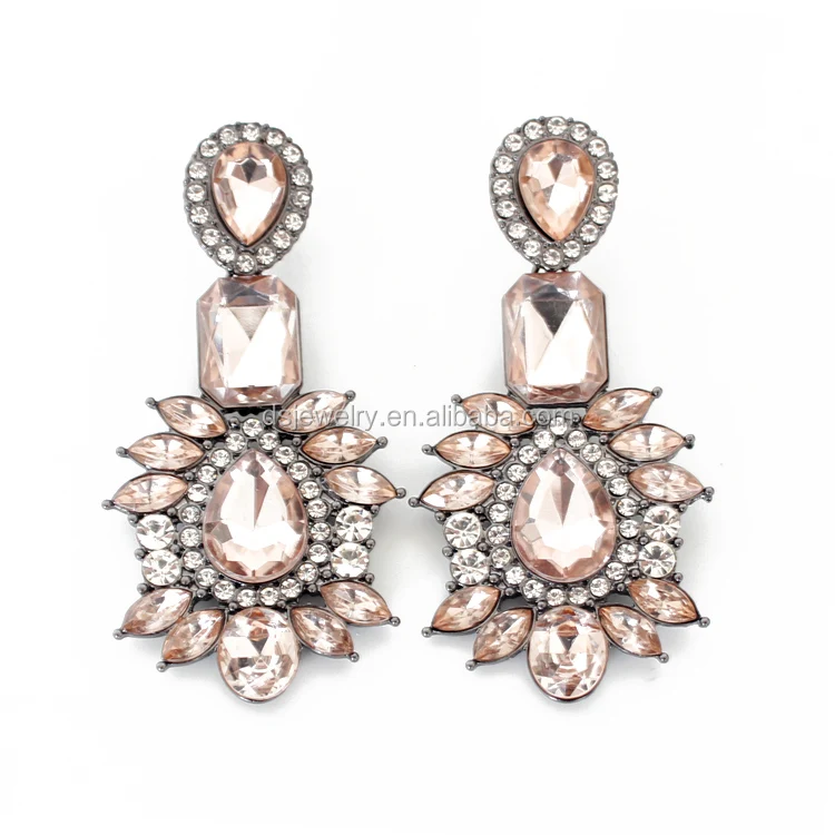 

rhinestone crystal chandelier earring