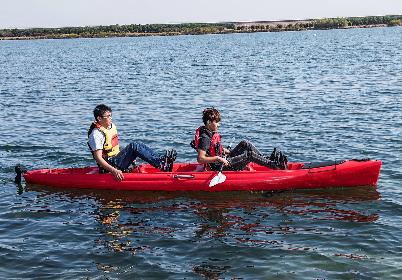 Tandem Pedal Drive Kayak With Two Aluminum Fishing Chair Buy Pedal