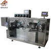 stand up plastic ampoule forming filling sealing cutting liquid packing machine