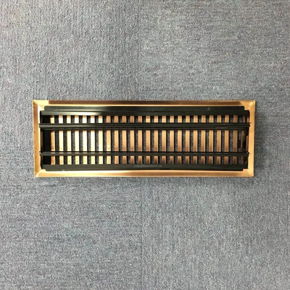 Vitoria Design High Quality Metal Floor Grille With Various Color