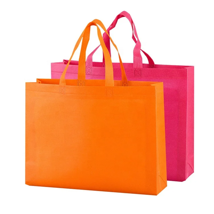 

Ecofriendly pp spunbond nonwoven fabric shopping bags non woven carrier bag with logo