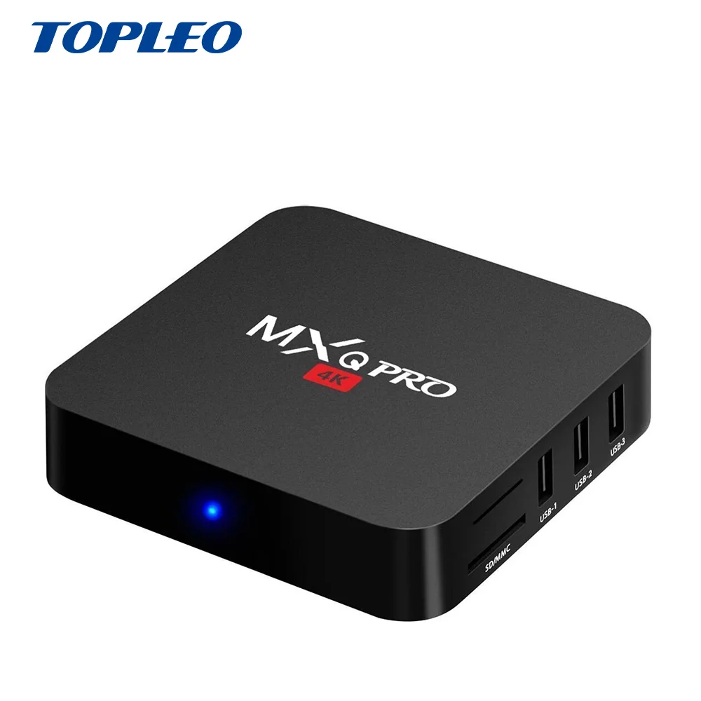 

Topleo RAM 2gb ROM 16GB quad core google android 7.1 rk3229 smart tv box