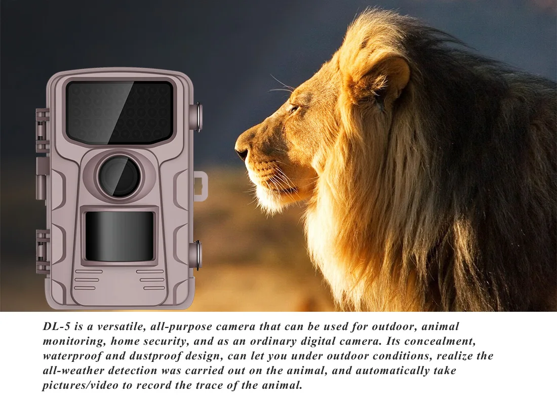Wild Trail Camera Digital Trail Hunting Camera With Fcc/ce/rohs Trail