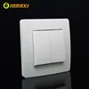 Good Type Eco-Friendly PC Faceplate Save Power European 10A Two Gang Switch