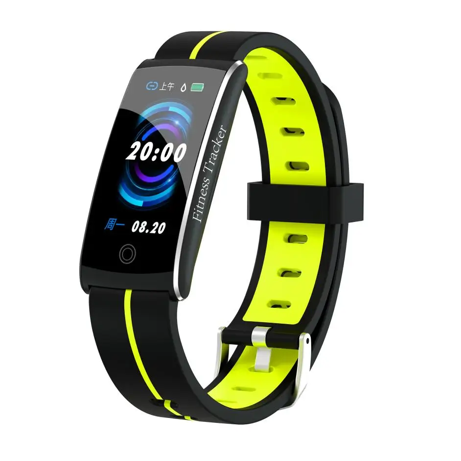 

drop shipping f10c smart watch sports waterproof anti drop shockproof men colorful heart rate Smartwatch Wristband