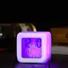 Premium Sublimation Led Color children seven color digital Alarm Clock