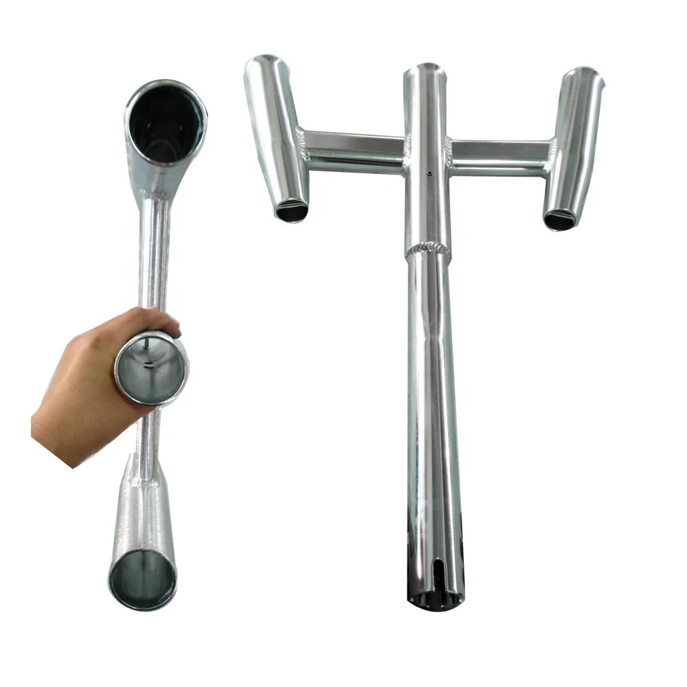 Anodized Aluminum Telescoping Outrigger Poles Telescoping Center Rigger