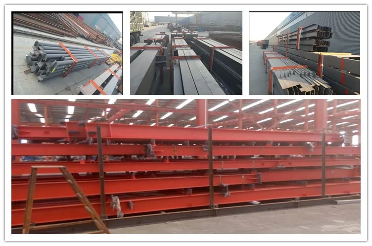 1000m2 prefab steel frame warehouse plan