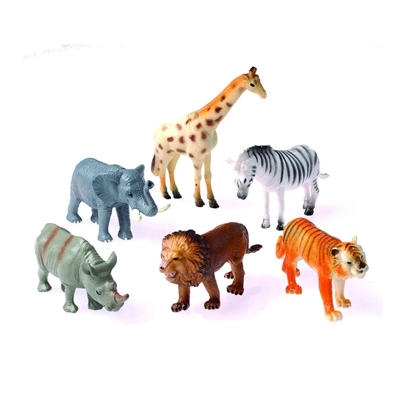 plastic safari animals