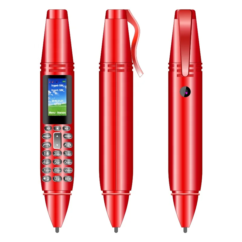 

AK007 0.96 Inch Screen Dual SIM Card GSM Pen Shaped China Mobile Phone