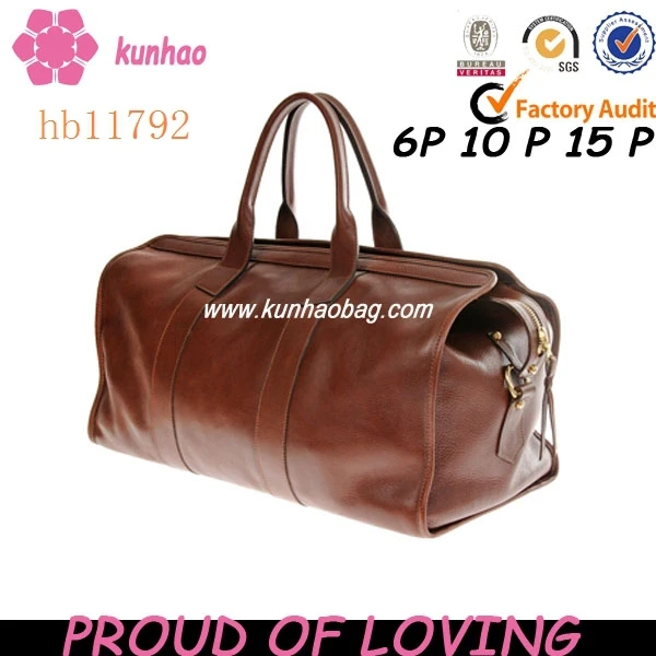 wholesale leather duffle bags