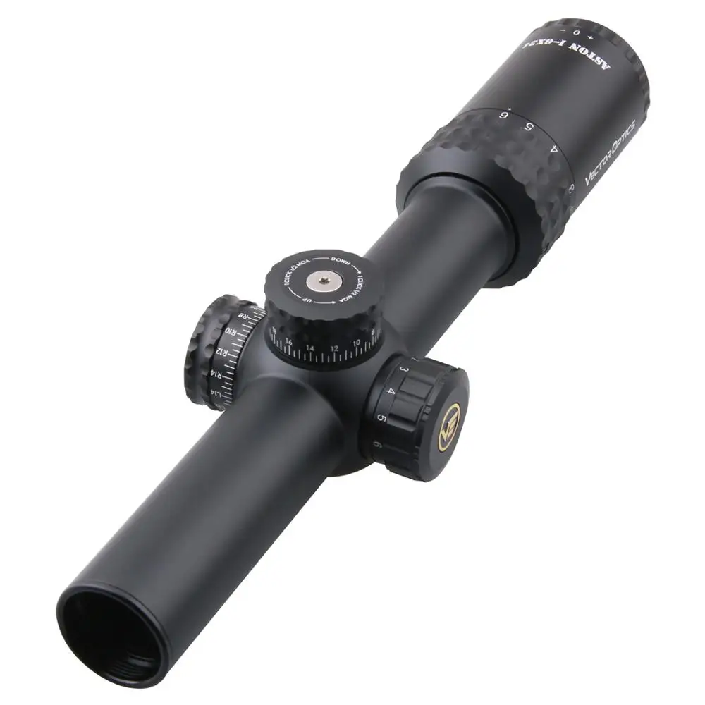 

Vector Optics Aston 1-6x24 Tactical CQB Riflescope BDC Reticle AR15 Scope Range HD Glass Sys Take 30-06 Ammo Recoil