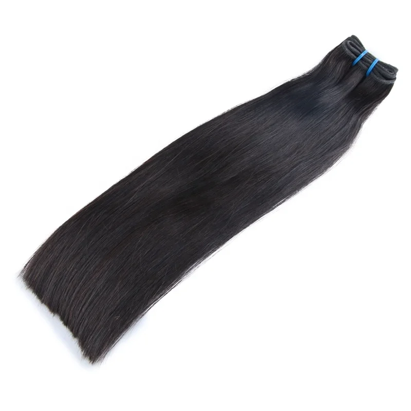 
Wholesale Cuticle Aligned Hair One Donor Virgin Human Hair Super Double Drawn Silky Straight Funmi Hair 