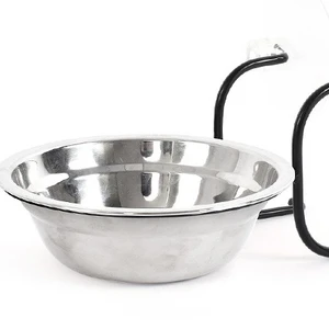 Image of NEW ARRIVAL WINDOW/WALL MOUNT STAINLESS STEEL PET BOWL