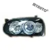 LED angel eyes projector headlight used for vw golf 3/volkswagen golf 3