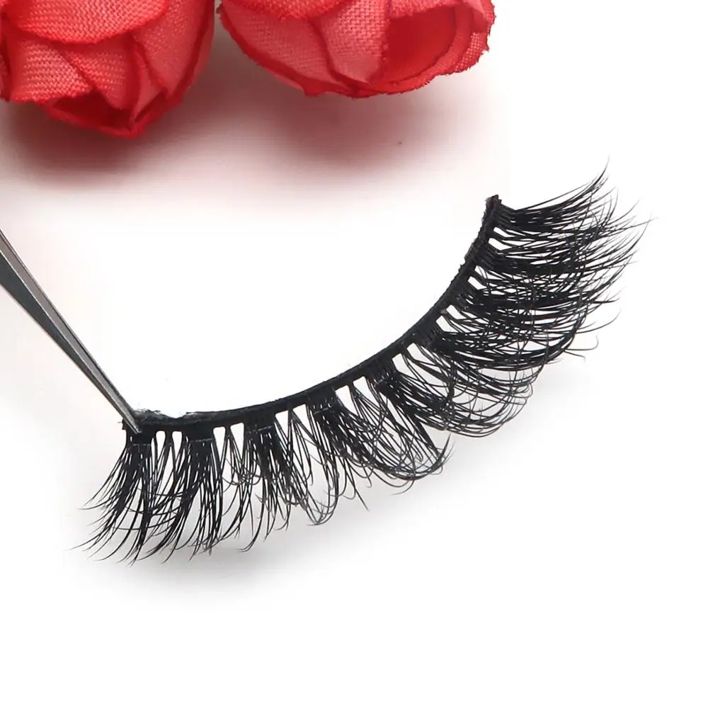 

Worldbeauty synthetic lashes 3D Silk Lashes false mink lashes, Natural black