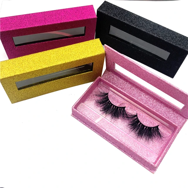 

Wholesale 3D Mink Lashes Strips Custom Packaging Cruelty Free 25mm Eye Lash Eyelashes, Natural black