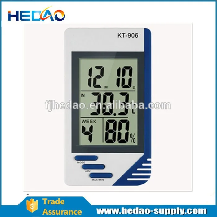 Digital Thermo-hygrometer Temperature and Humidity Gauge - KingCare | KingCare.net