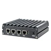 Multi-color multi-nic port fanless mini pc box industrial firewall barebone win10 network firewall