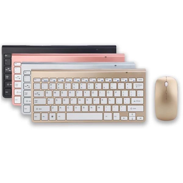 

waterproof 2.4G mini wireless gaming keyboard, White