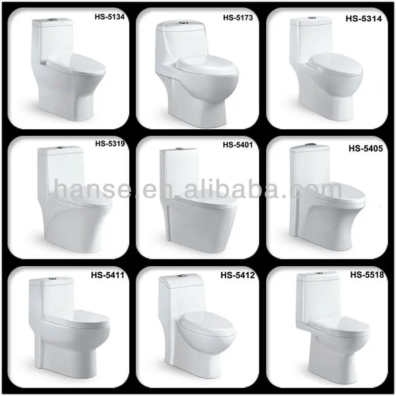 Hs6025 European Water Closets/ European Water Closet P Type/ Water