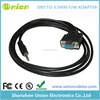 Serial Cable DB9 F to 3.5mm Cable for Aeros URC Programing MX850 TX1000 MX3000