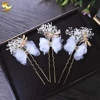 Women Types Of Hair Pins With Natural Flowers 78025010 Buy