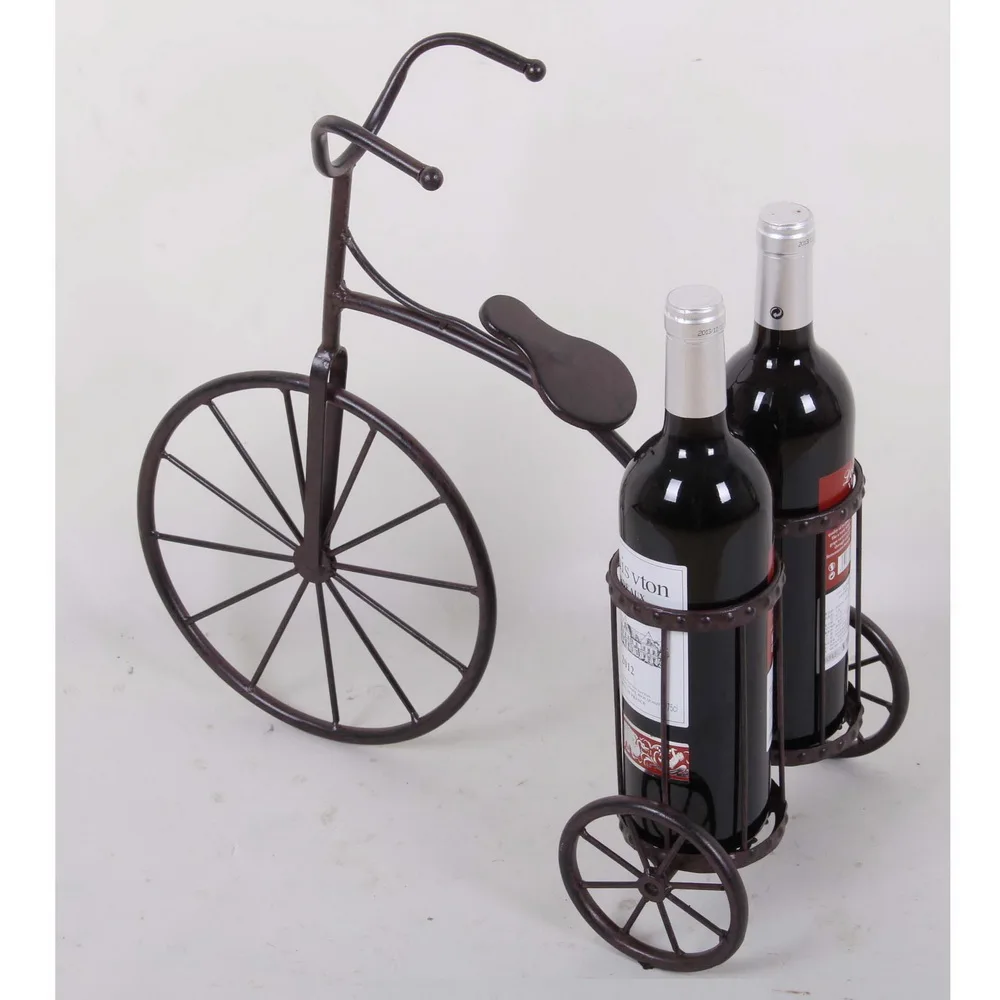 

Wholesale Metal Iron Craft Products Vintage Bike Wine Cup Holder