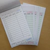 2parts carbonless paper guest check CT-G4797
