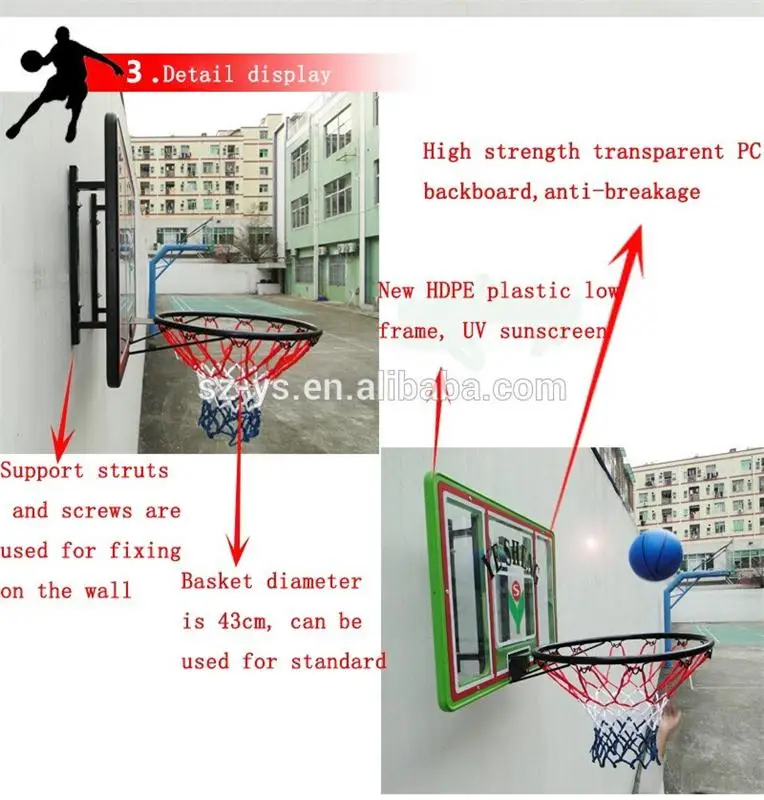 Mini Pc Board Basketball Hoop Standard Basketball Hoop For Kids Buy