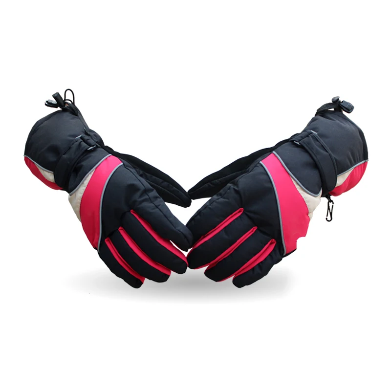 

Electric ski gloves five fingers heating charging high heat 6 hours thick waterproof breathable 55 degrees, N/a