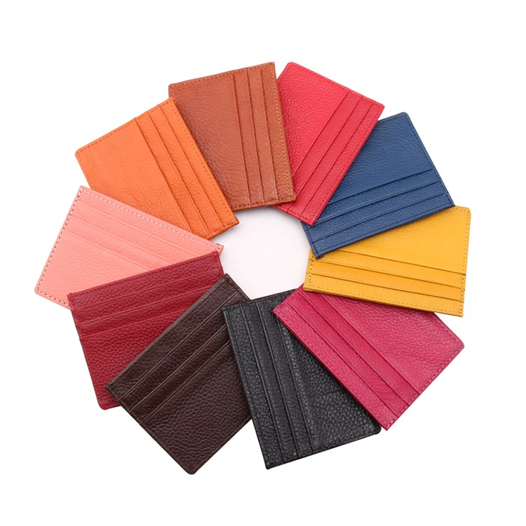 

pu pocket wallets holders leather credit card holder wallet, Pantone colors