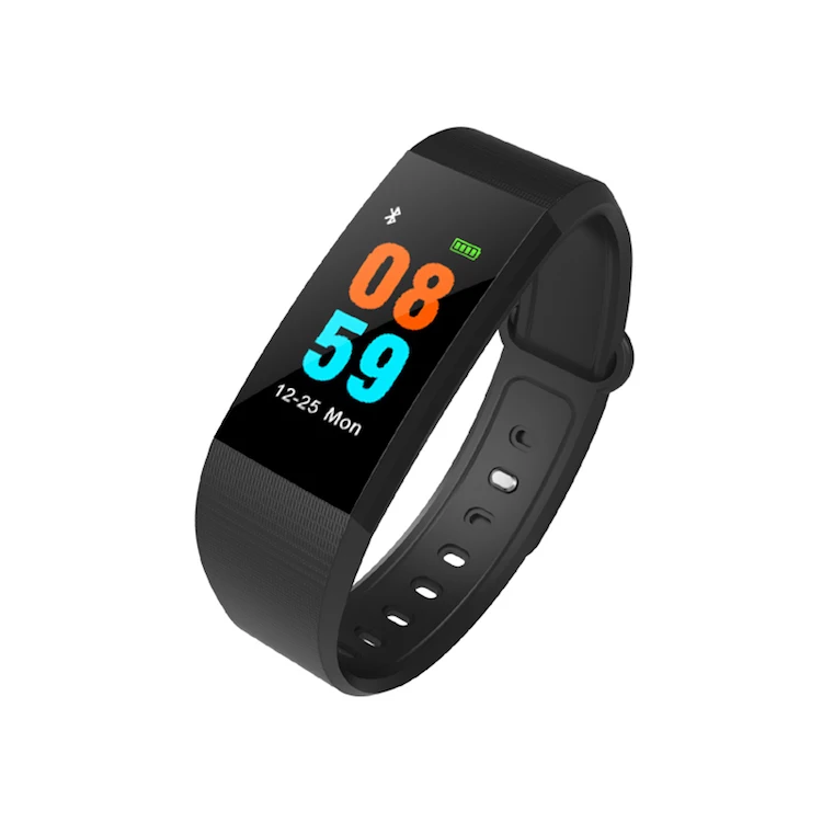 Colorful display I9 smart band heart rate monitor ip68 waterproof fitness watch blood pressure bracelet