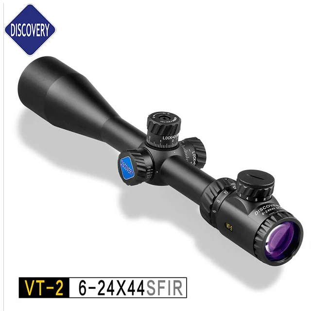 

VT-2 6-24x44 SFIR Tactical Army Hunting wide angle Compact Riflescope Discovery VT2