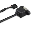 Dual-Port USB Cable With Ear Bezel Line USB2.0 With Shielded Host Built-in cable