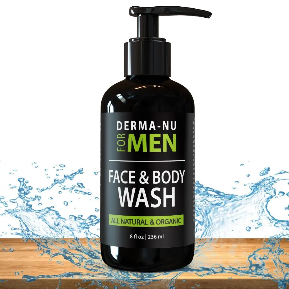organic men's body wash