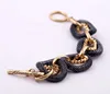 Fashion Gun Metal Mesh Chain Circle Bracelet Wholesale Jewelry Bracelet