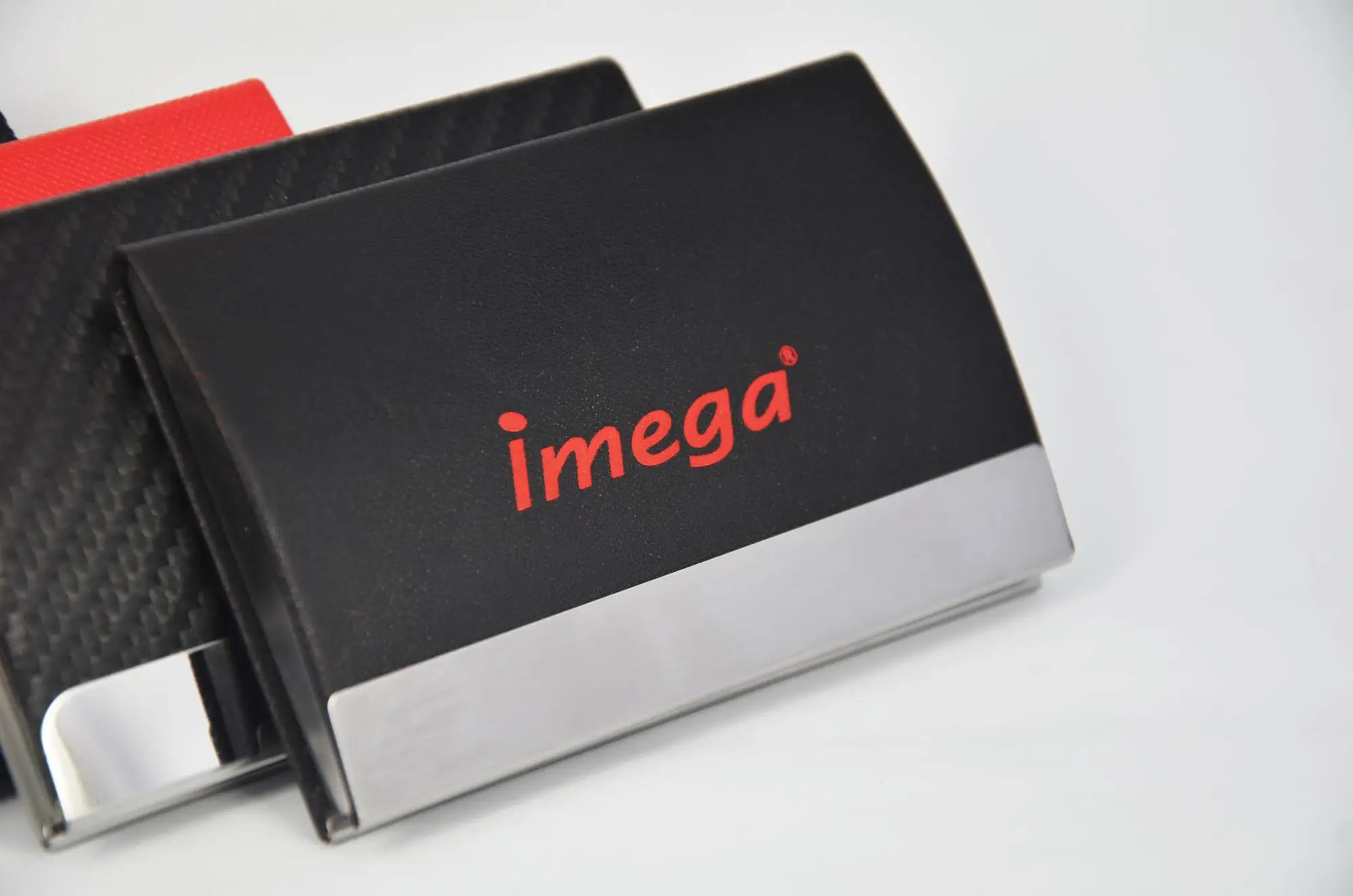 Factory supply genuine leather PU plastic metal acrylic magnetic business visiting custom leather name card holder