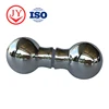 Chrome Plated Solid Brass Ball Shaped Cabinet Knob, Sphere Shower Door Knob