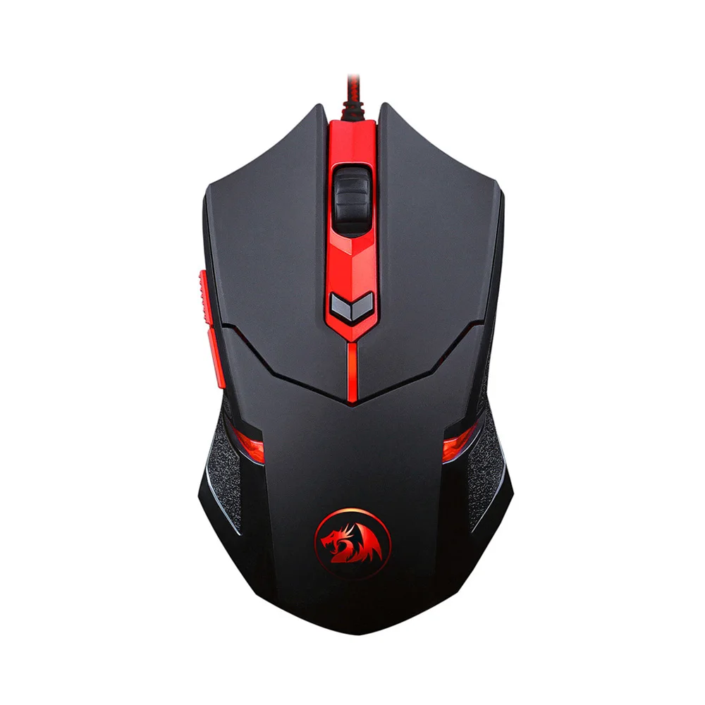 

2020 Popular Reddragon 3200DPI Good Quality Glowing Custom USB Gaming Mouse, Black