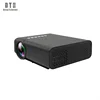 smart 4K projector, android WIFI wireless connection to mobile support video 1800 lumens projector