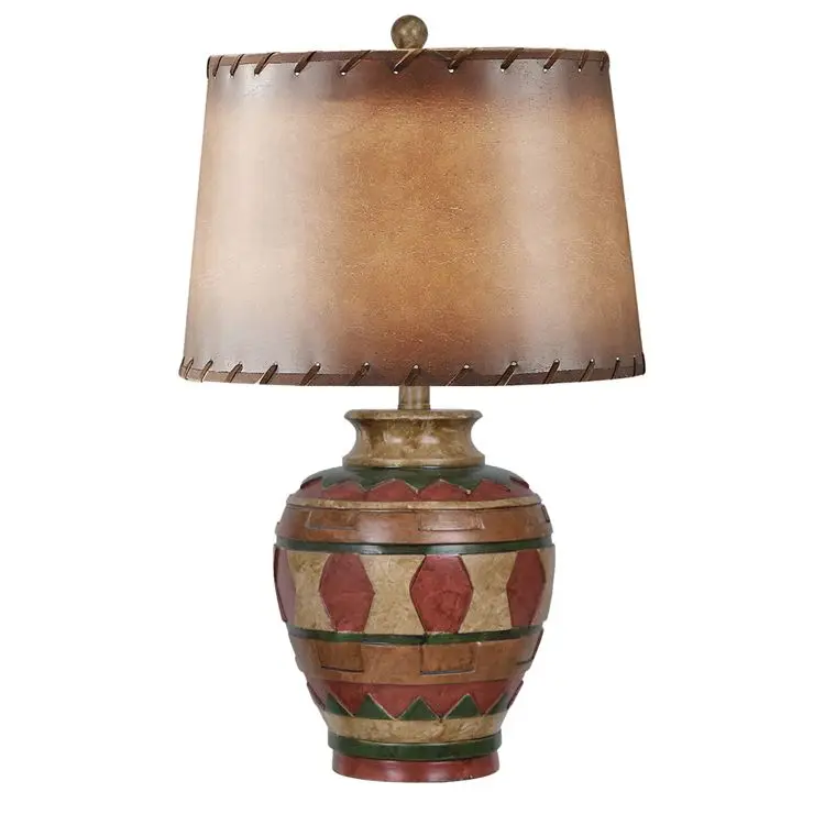 Home Living Room Decoration Antique Vintage Indian Style Table Lamps